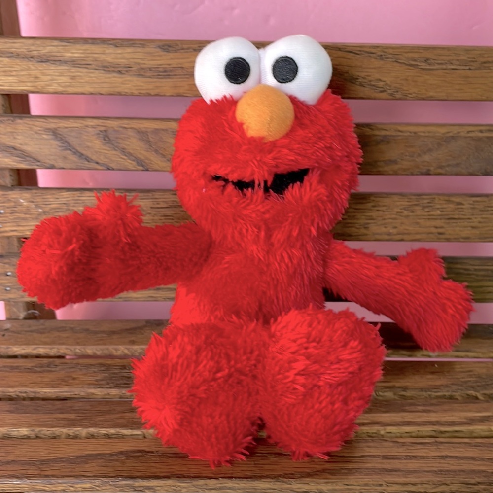 Elmo Plush Stuffed Animal 8”